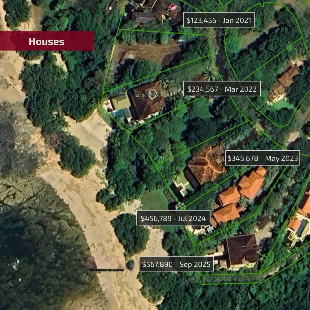 Sales Price Map Report