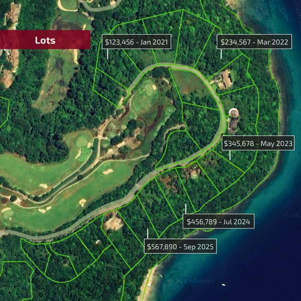 Sales Price Map Report